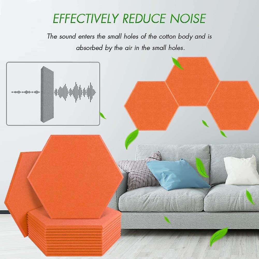 Hexagon Acoustic Panels Soundproof Wall Panels Soundproofing