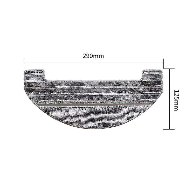 Main Roller Brush Side Brush Hepa Mops Dust Bag for Proscenic M8 Pro