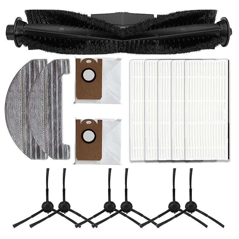 Main Roller Brush Side Brush Hepa Mops Dust Bag for Proscenic M8 Pro