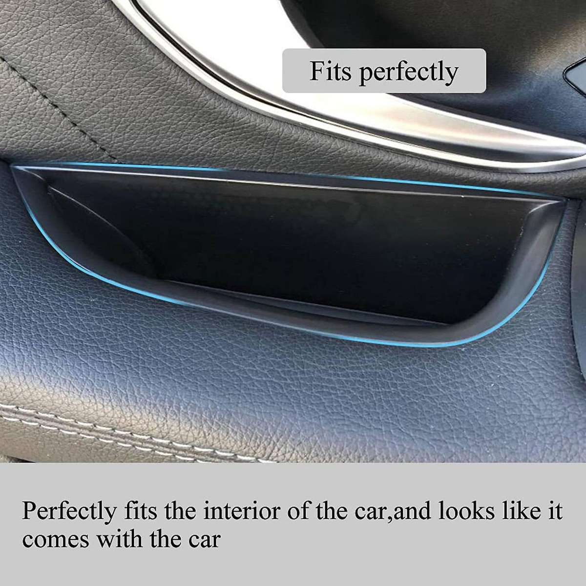Front Door Handle Storage Box for Benz C Class W205 Glc Class