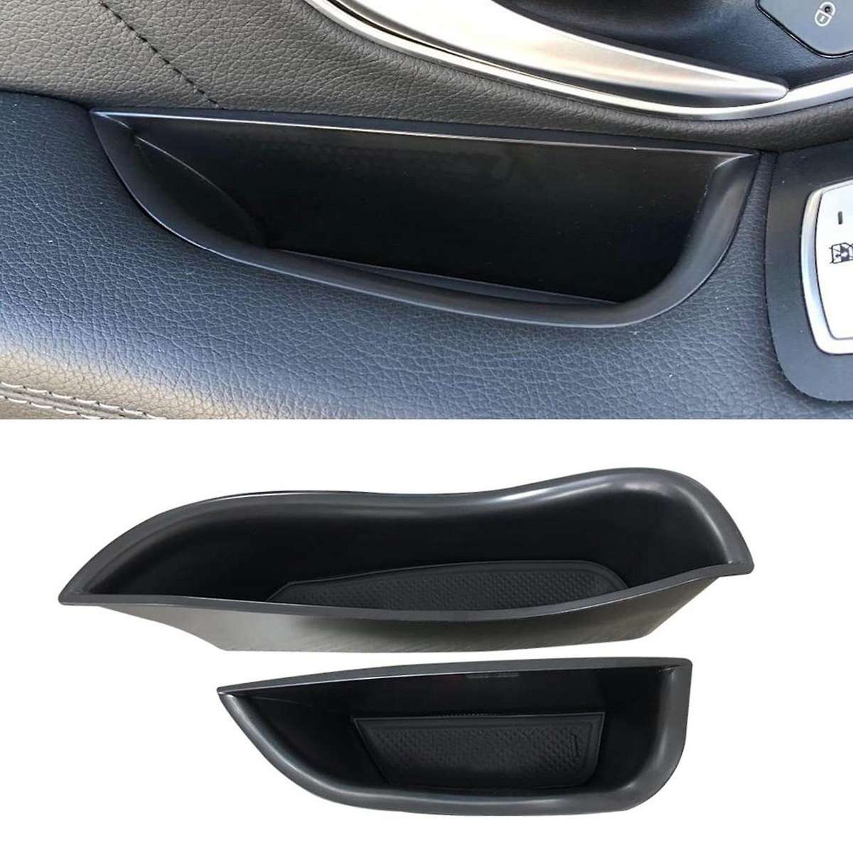 Front Door Handle Storage Box for Benz C Class W205 Glc Class