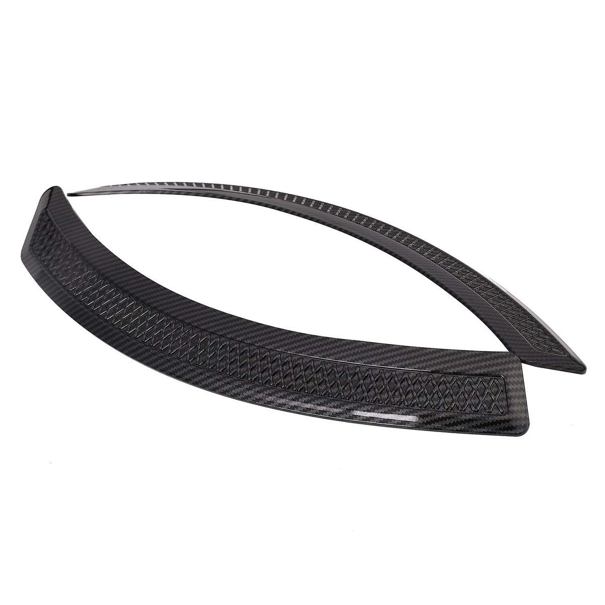 1 Pair Of Car Matte Black Side Fender Strip for Mitsubishi Lancer Ex