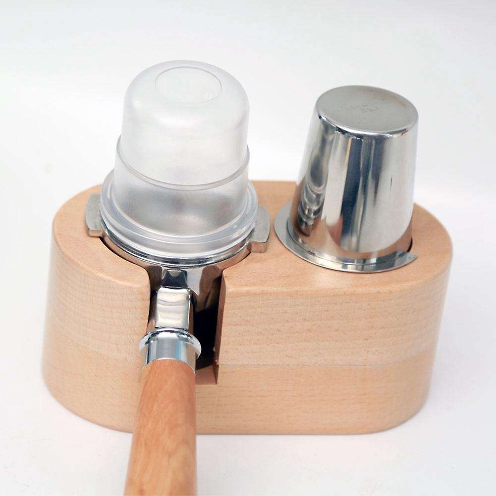 58.4mm Dosing Ring Brewing Bowls Coffee Mug Powder Feeder Tank Clear