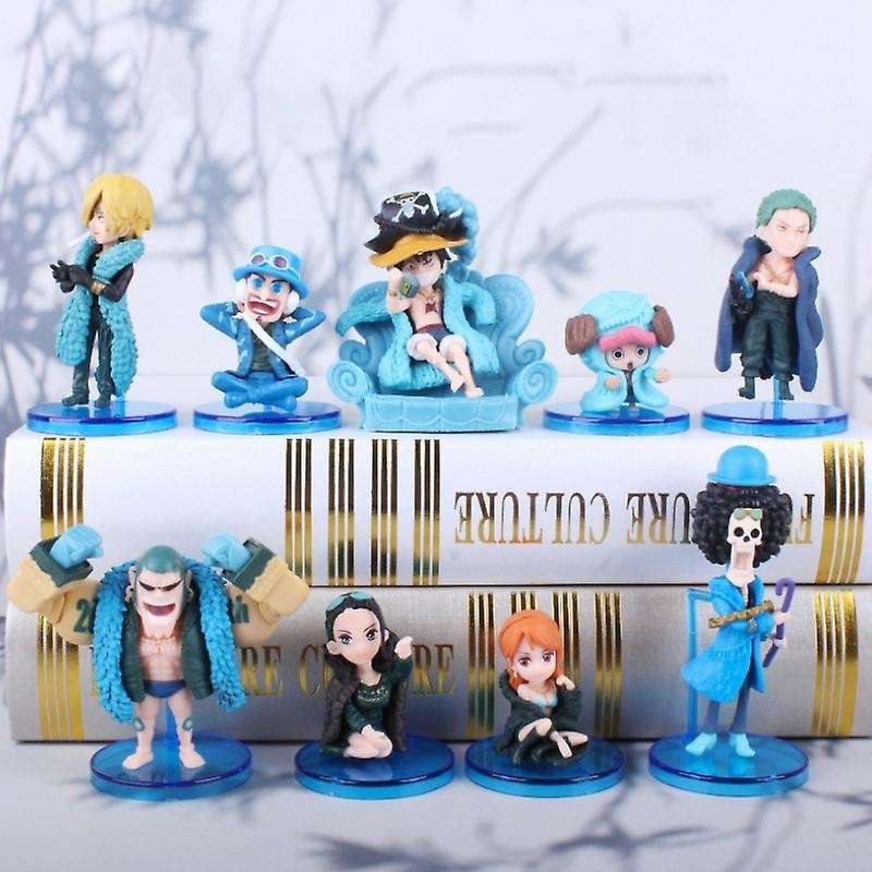 9piece Figure Anime 20th Anniversary Ver, Action Figure Pvc Model Toy
