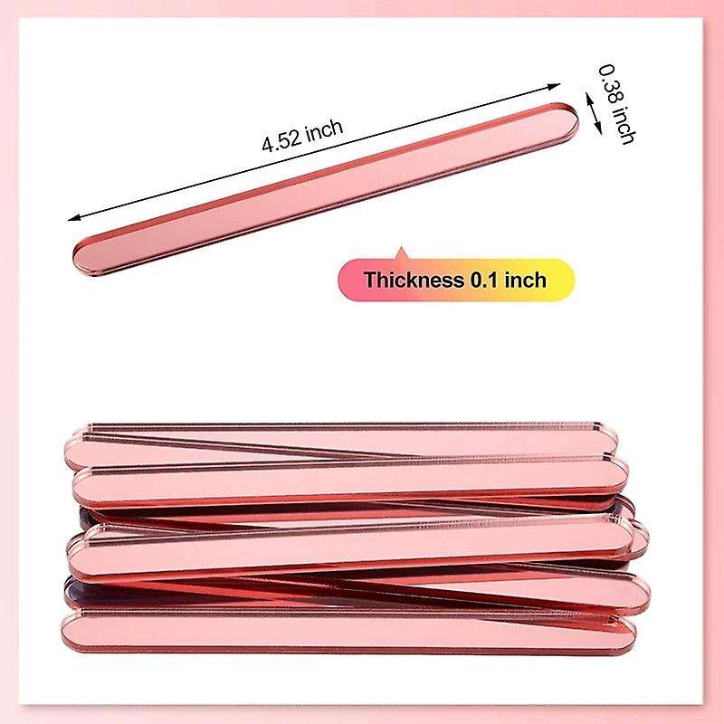 Diy Candy Popsicle Sticks Reusable Ice Cream Popsicle Stick,68 Pieces