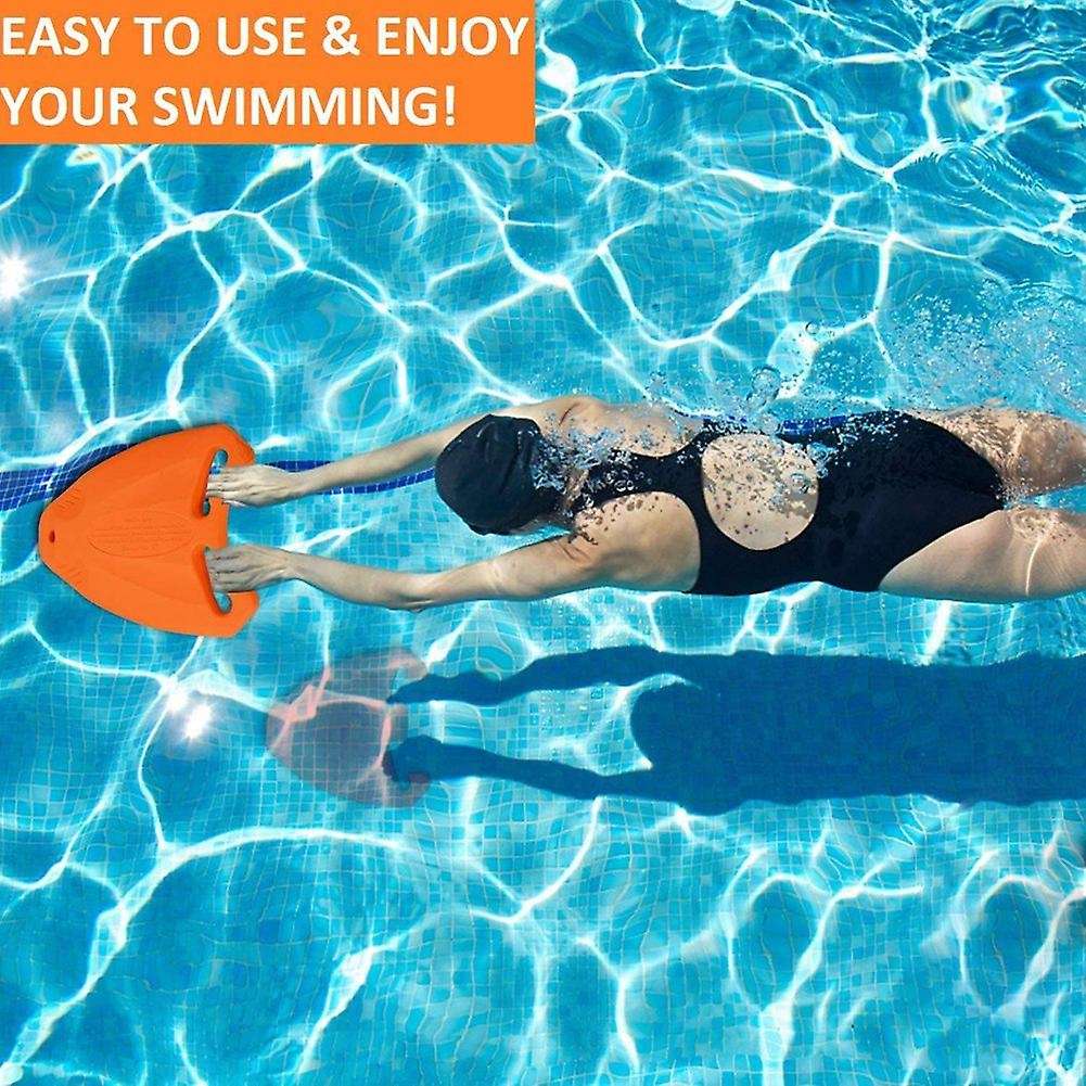 2x Orange Eva Back Float Kickboard Training Plate for Adult Children