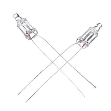 3Pcs 220V 5*12MM Neon Bubble Tube Neon Bubble Lamp Neon Bubble Indicator