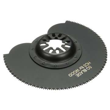 3pcs 88mm High Carbon Steel Semicircle Flush Saw Blades Ocsillating Multitool Accessories