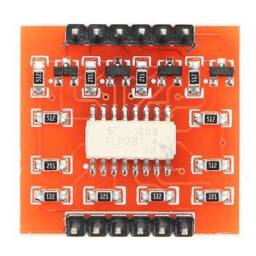 3Pcs A87 4 Channel Optocoupler Isolation Module High And Low Level Expansion Board  for Ard