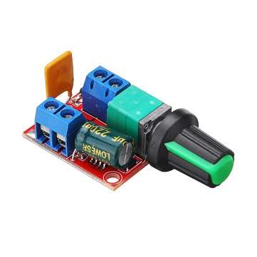 3Pcs DC 3V To DC 35V 5A 90W Mini DC Motor PWM Speed Controller Module Speed Regulator Adjustable Lig