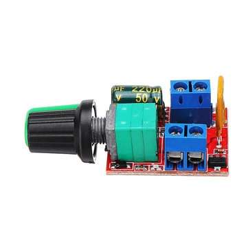 3Pcs DC 3V To DC 35V 5A 90W Mini DC Motor PWM Speed Controller Module Speed Regulator Adjustable Lig
