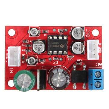 3pcs DC 9-24V AC 8-16V NE5532 Audio OP AMP Microphone Preamps Pre-Amplifier Module Board