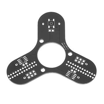 3pcs DIY LED Display Rotation Finger Tip Gyro Kit Electronic Production LED Display Module Kit