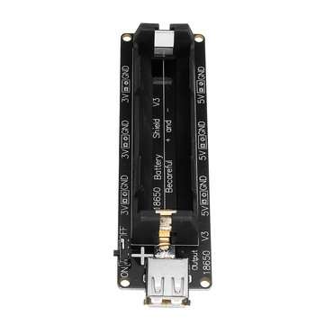 3pcs ESP32S ESP32 0.5A Micro USB Charger Board 18650 Battery Charging Shield Wemos  for Ard
