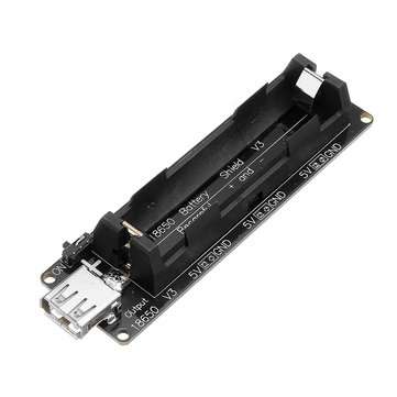 3pcs ESP32S ESP32 0.5A Micro USB Charger Board 18650 Battery Charging Shield Wemos  for Ard