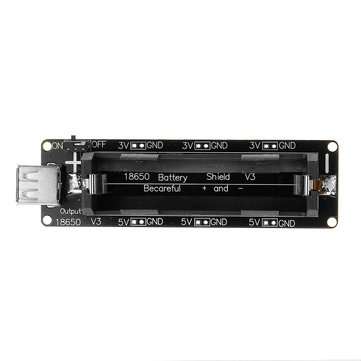 3pcs ESP32S ESP32 0.5A Micro USB Charger Board 18650 Battery Charging Shield Wemos  for Ard