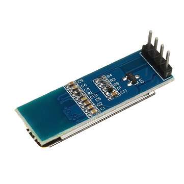 3Pcs  0.91 Inch 128x32 IIC I2C Blue OLED LCD Display DIY Module SSD1306 Driver IC DC 3.3V 5