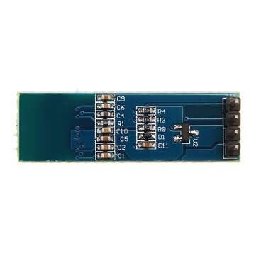 3Pcs  0.91 Inch 128x32 IIC I2C Blue OLED LCD Display DIY Module SSD1306 Driver IC DC 3.3V 5