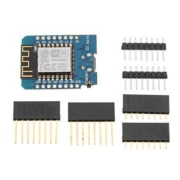 3Pcs  D1 Mini V2.3.0 WIFI Internet Of Things Development Board Based ESP8266 ESP-12S 4MB FL