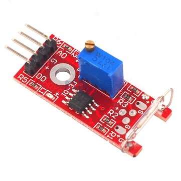 3pcs KY-025 4pin Magnetic Dry Reed Pipe Switch Magnetron Sensor Switch Module