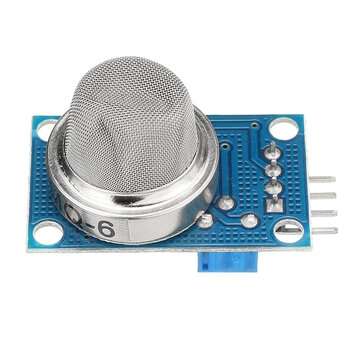 3Pcs MQ-6 Liquefied Gas Isobutane Propane LPG Gas Sensor Module Shield Liquefied Electronic Detector