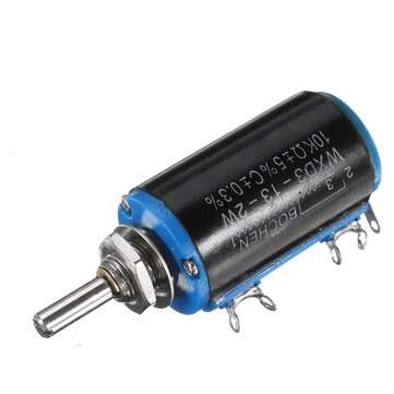 3pcs WXD3-13-2W Precision Potentiometer 10K 10K Ohm Wirewound Multi-Turn Potentiometer