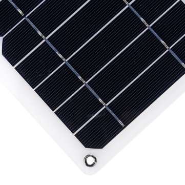 40W 18V Waterproof Mono Solar Panel Dual 12V/5V DC USB Monocrystaline Flexible Solar Charger For Car