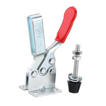 4pcs GH-201-B Quick Release Toggle Clamp 90kg Holding Horizontal Type Toggle Clamp for Woodworking W