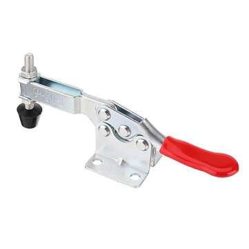 4pcs GH-201-B Quick Release Toggle Clamp 90kg Holding Horizontal Type Toggle Clamp for Woodworking W