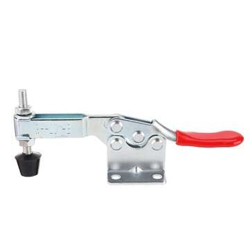 4pcs GH-201-B Quick Release Toggle Clamp 90kg Holding Horizontal Type Toggle Clamp for Woodworking W