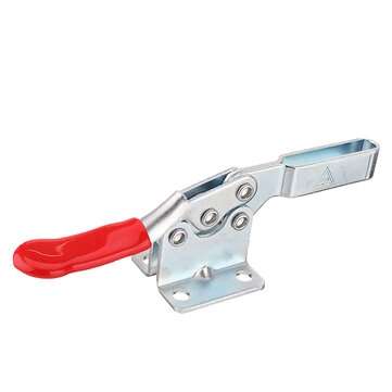 4pcs GH-201-B Quick Release Toggle Clamp 90kg Holding Horizontal Type Toggle Clamp for Woodworking W