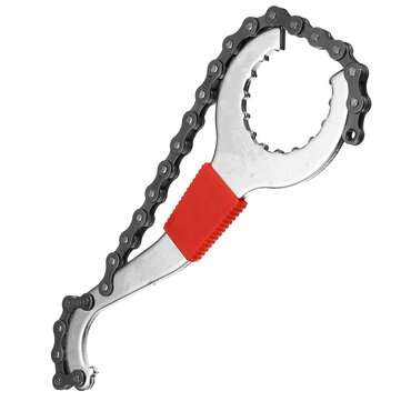 5 in 1 Mountain Bike Bicycle Crank Chain Axis Extractor Removal Repair Tools Set