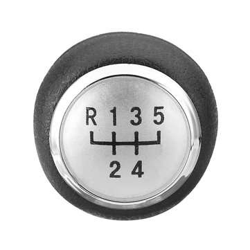 5 Speed 6 Speed Gear Shift Knob Cover Black For Volkswagen VW Transport T5 T5.1 (SIZE: 6)