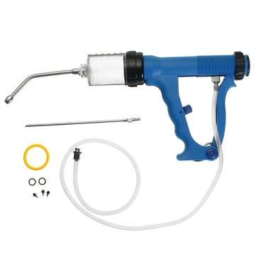 50ml Stainless Steel Adjustable Continuous Drench Tool Vaccine Syringe