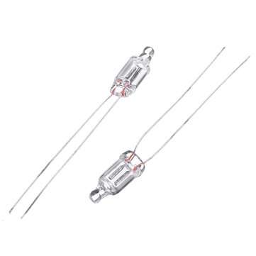 50Pcs 220V 5*12MM Neon Bubble Tube Neon Bubble Lamp Neon Bubble Indicator