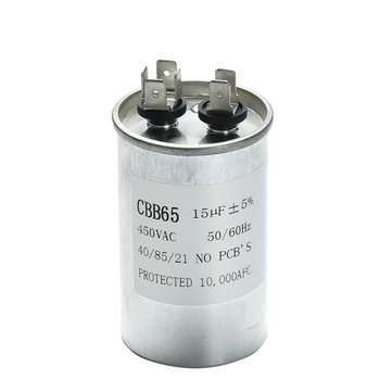 5pcs 30uF Motor Capacitor CBB65 450VAC Air Conditioner Compressor Start Capacitor