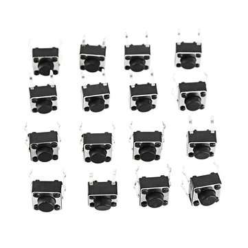 5Pcs 4X4 Matrix Keyboard Tact Touch Switch MCU Learning Board Development Board External Expansion K