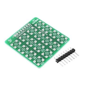5Pcs 4X4 Matrix Keyboard Tact Touch Switch MCU Learning Board Development Board External Expansion K