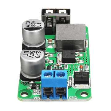 5pcs 5V 5A DC USB Buck Module USB Charging Step Down Power Board High Current Support QC3.0 Quick Ch