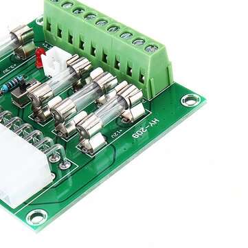 5Pcs ATX Power Adapter ATX Computer PC Power Board Power Supply DC Plug Connector +3.3V +5V -12V +12