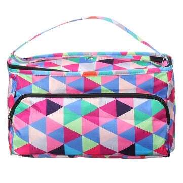 Knitting Storage Bag Desktop Organizer Oxford Tote Bag Yarn Crochet Knitting Tool Bag
