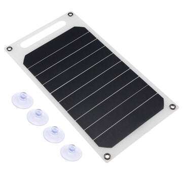Excellway 5V 10W Portable Solar Panel Slim & Light USB Charger Charging Power Bank Pad