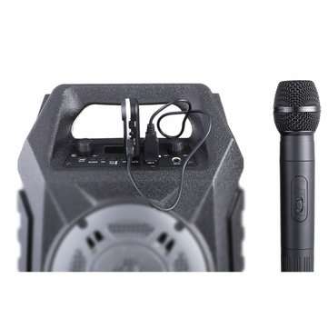 K380L Portable USB Charging UHF Wireless Microphone with Receiving Box