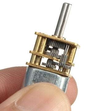 GA12-N20 DC 6V 30RPM Micro Speed  Mini Gear Motor with Gearwheel for Smart Robot