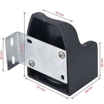 Hot Air Handle Bracket with 3Pcs Nozzle Soldering Station Welding Rework Station Upgraded from 8586