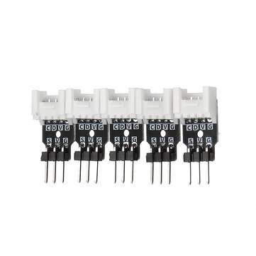 M5Stack 5pcs Grove to Servo Connector Expansion Board Female Adapter for RGB LED strip Extension