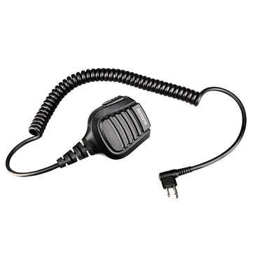Retevis C9075A HM004 Motorcycle Double Needle Microphone for Two Way Radio Station IP55 Waterproof