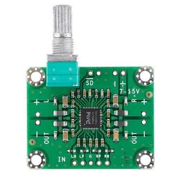 PAM8610 7-15V Differential Class D Dual Channel 15W*2 High Power Mini Digital Power Amplifier Board