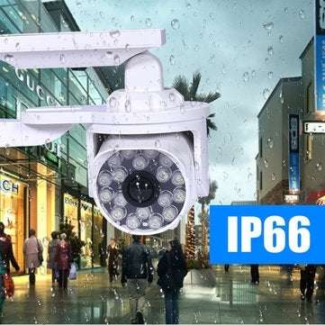 Solar Powered LED Wall Light Simulation Dummy Camera Toy PIR Motion Sensor Waterproof Outdoor Lamp
