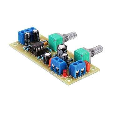 Single Power Supply DC10-24V 22Hz-300Hz Subwoofer Preamp Board Low Pass Filter Module